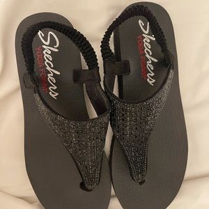 Skechers sparkle sandals. Lightweight. Like new
